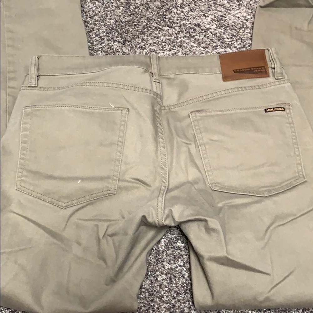 Volcom jeans khaki size 32